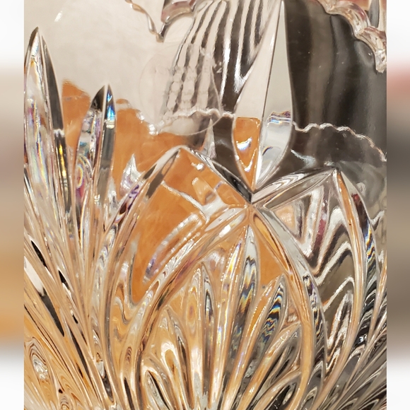 Royal Limited, Crystal 24% full lead crystal basket. Made in Czech Republic - Picture 4 of 7